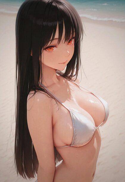 This date on the beach was a really good idea... - #8