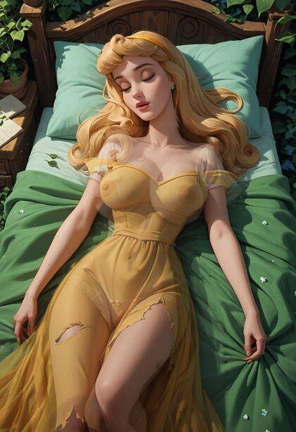 Sleeping beauty awakens from her nap - #10