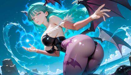 Morrigan Aensland bewitching thighs ....Only4uArt - #9