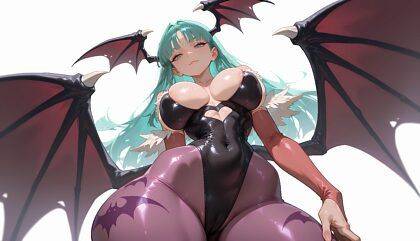 Morrigan Aensland bewitching thighs ....Only4uArt - #15