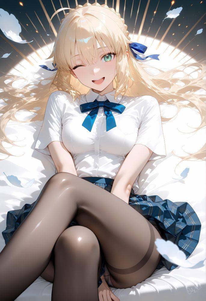 Saber Pantyshots FGO - Only4uArt - #6