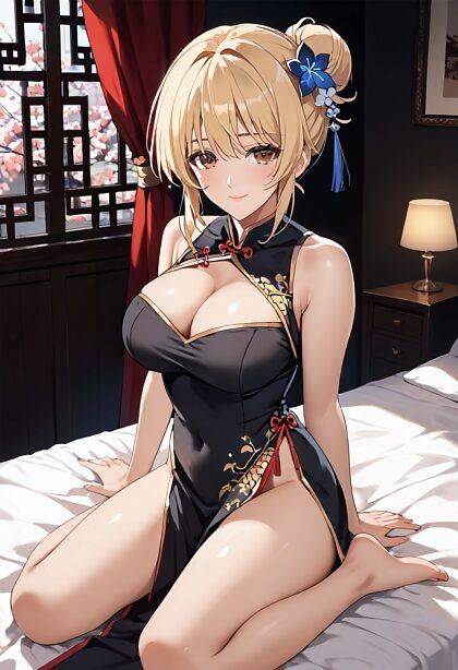 This dress goes incredibly well with Yor's eyes - #17