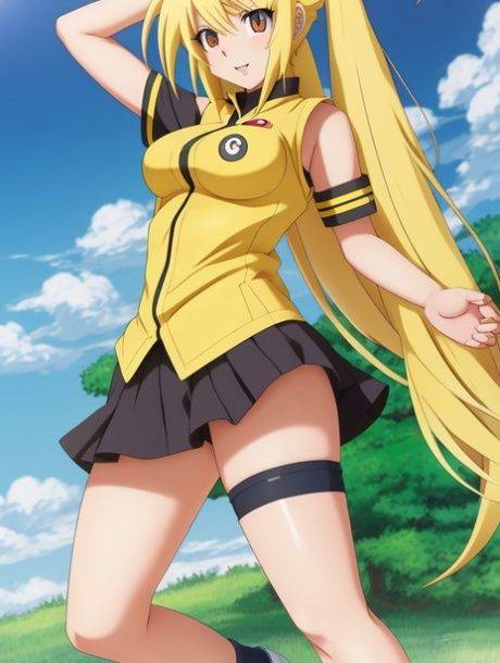 AI generated Hentai babe Muktuk shows off her juicy tits and her curvy ass - #6