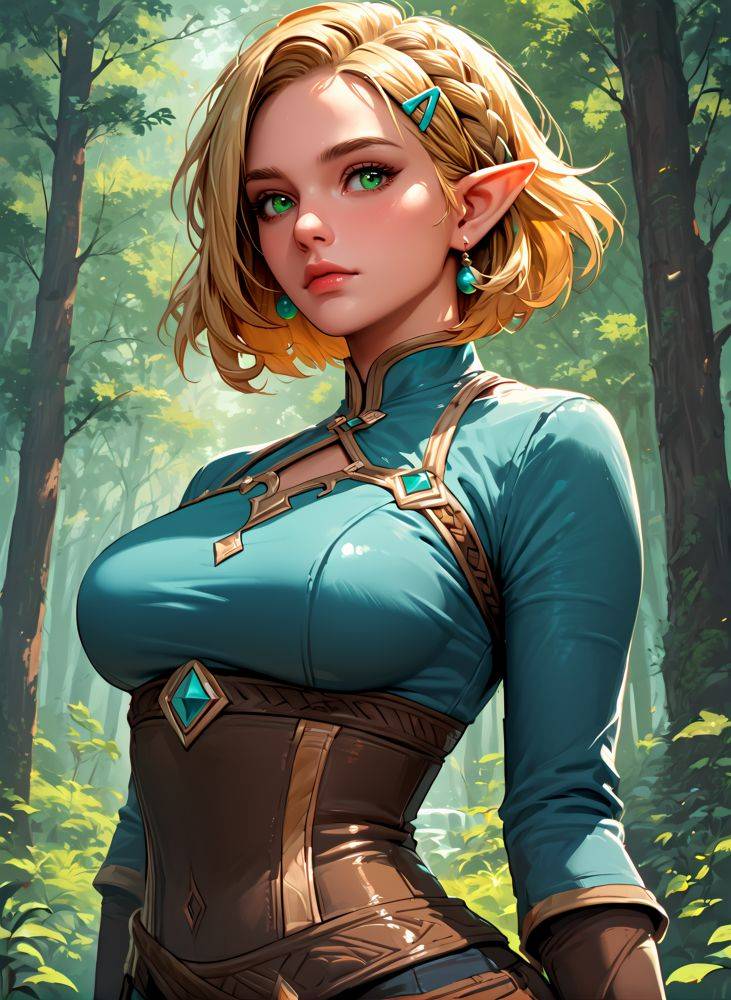 Zelda in the forest - #8