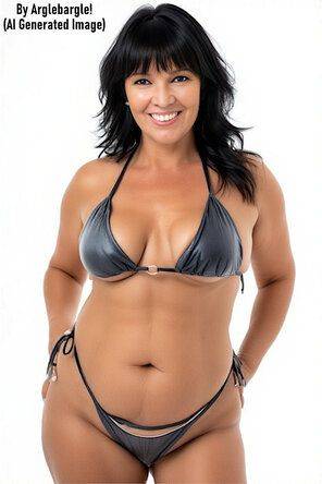 90's Mature Porn Star Ginni Lewis AI Gallery - #3