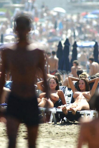 Nude Beach Voyeur - #10
