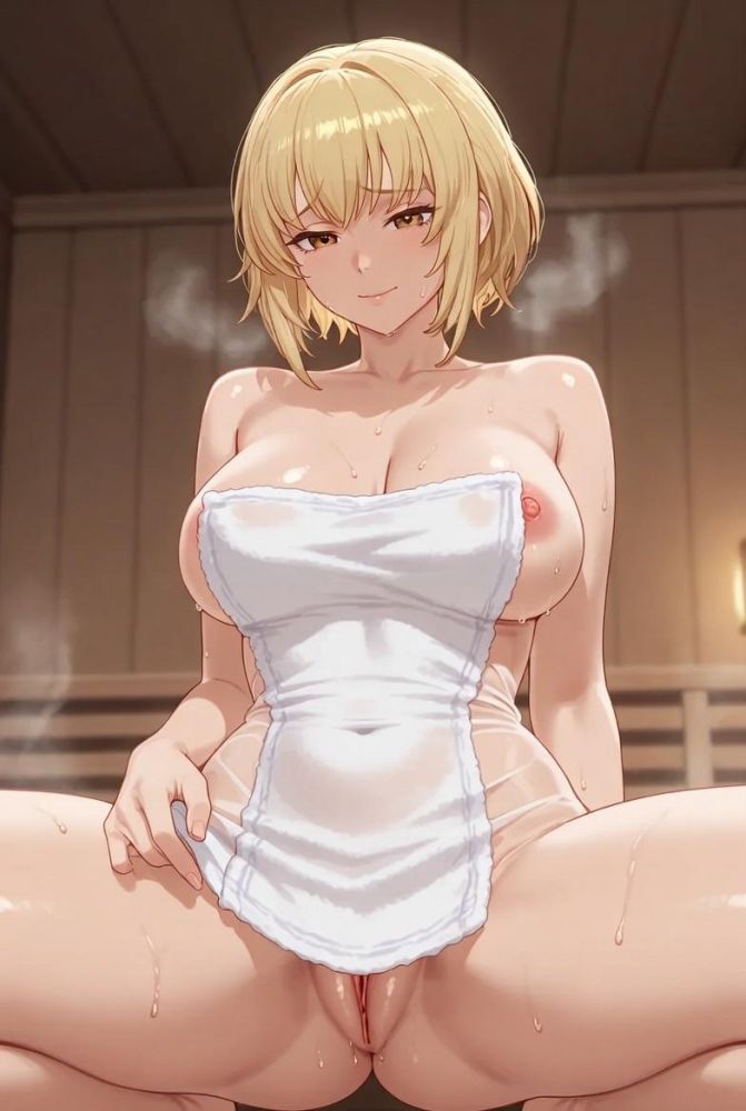 Beautiful Women Enjoying a Sauna - #14