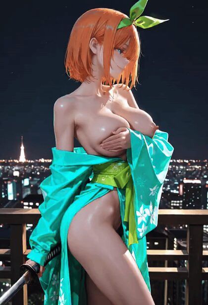 Yotsuba might be cosplaying, but the ribbon stays on - #8