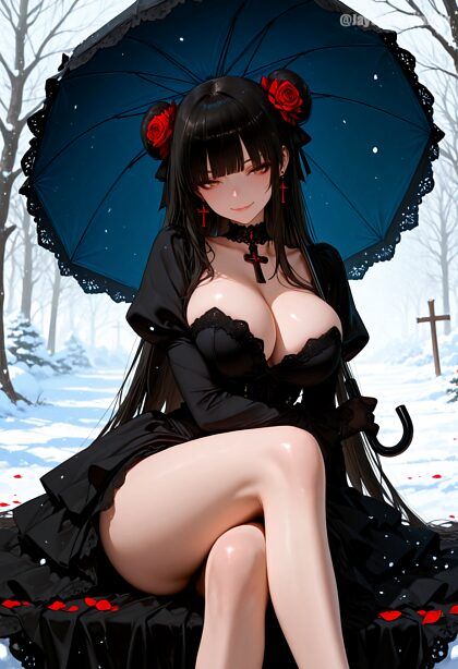 Is winter the perfect season to wear black? - #17