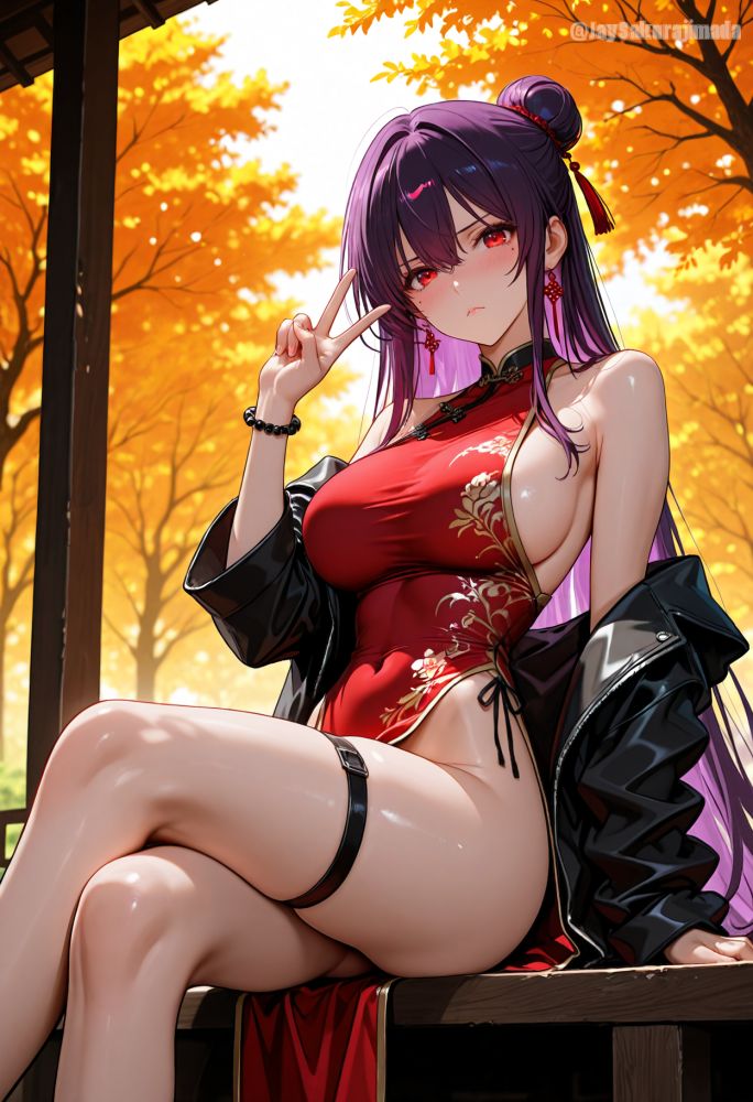 Red might just suit her quite well - #8