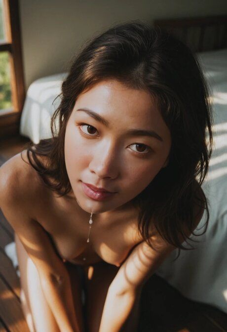 Horny Japanese AI babe Tiare Yang gets her asshole dicked deeply - #1