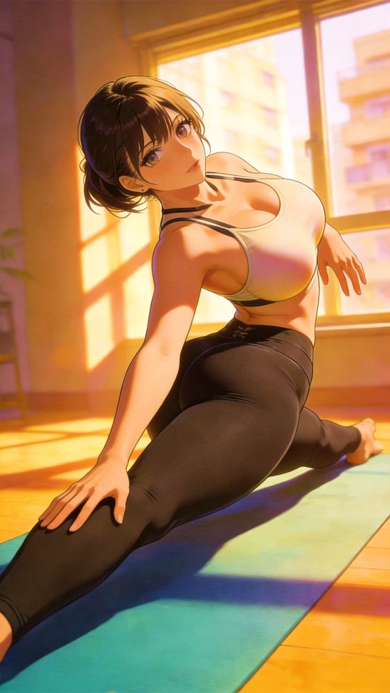 That yoga glow at home - #7