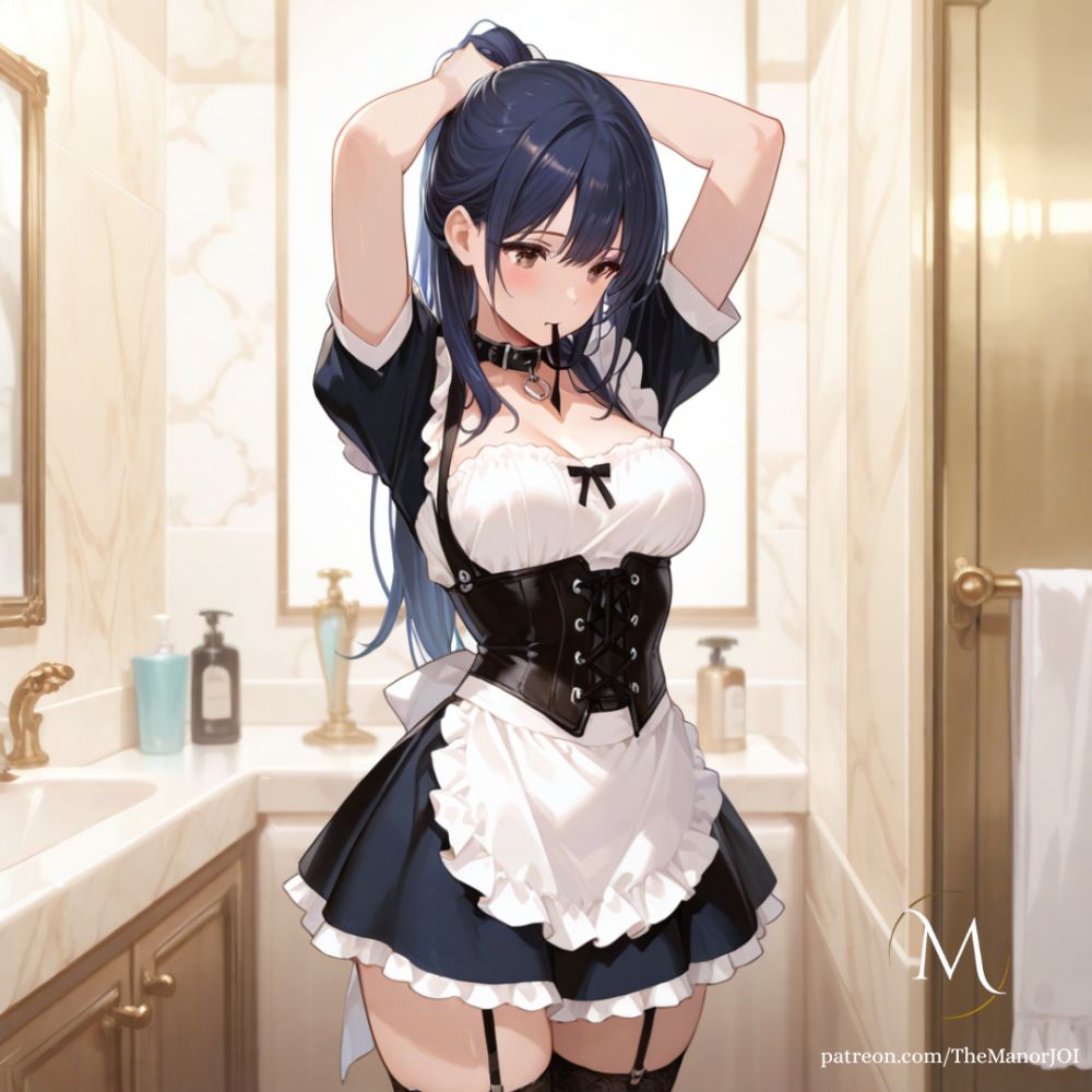 Getting ready for maid duty - #4