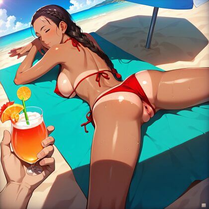 on the deckchair - #24