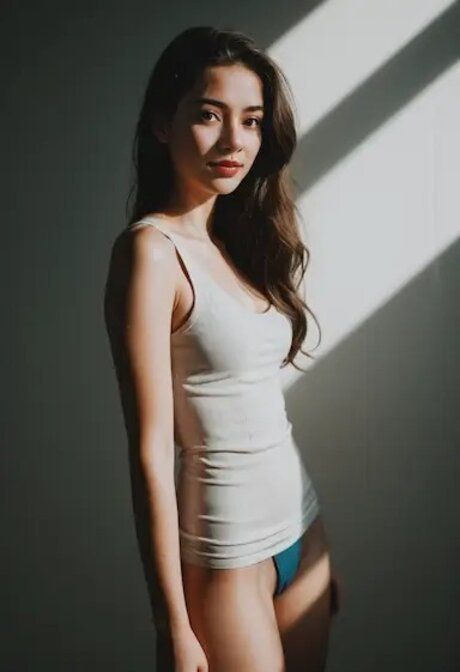 Asian AI generated model Nori Kim masturbates, sucks & fucks in a compilation - #10