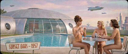 More Retro Futurist Nudist Housewives - #7
