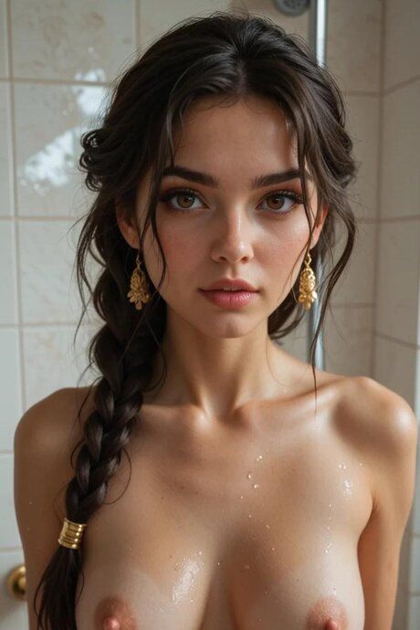 Slim brunette with striking eyes receives internal and external cunnilingus - #10