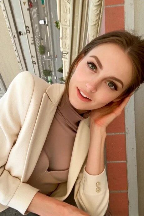 Beautiful AI generated amateur Maya Bennett poses in her solo compilation - #2