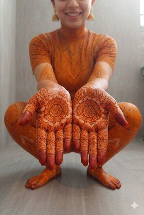 Nude mehndi photography - #15