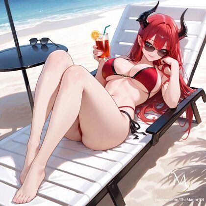 Would you give up your freedom to be Lucille's personal sunscreen applier?~ - #5