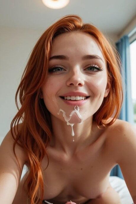 Skinny AI generated beauty Olivia gets her holes & big tits fucked in POV - #9