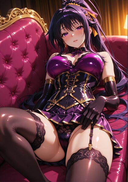 Akeno Himejima - Rate 1-10? / PeachPixelsArts / - #9