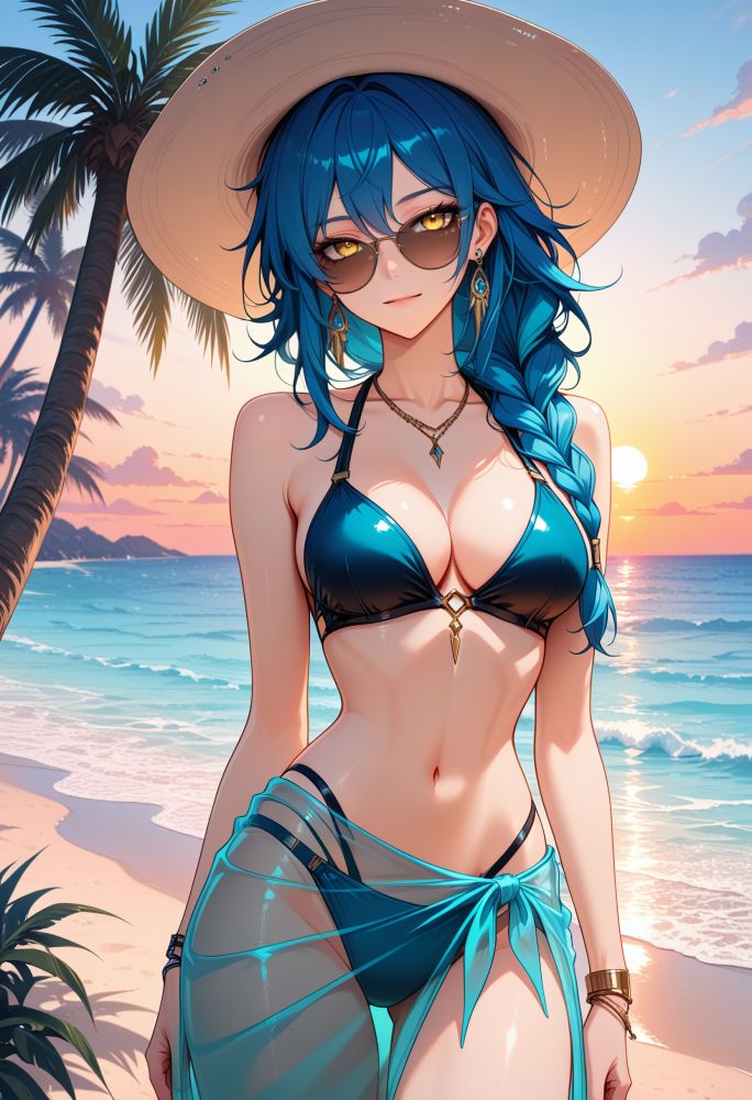 Sunset at the beach - #14