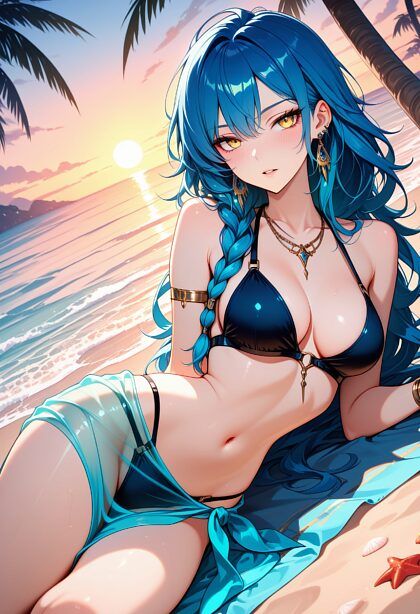 Sunset at the beach - #16