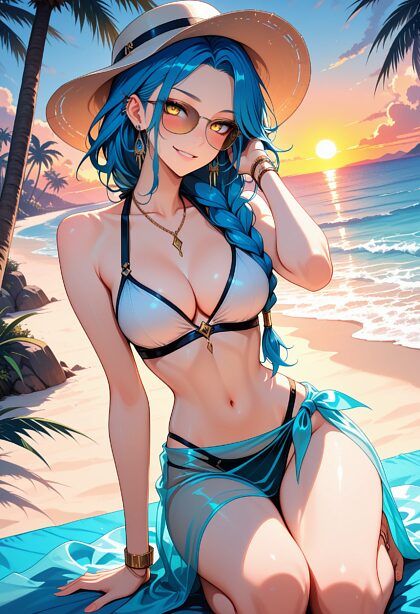 Sunset at the beach - #26