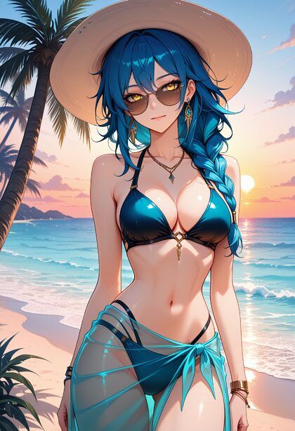 Sunset at the beach - #29