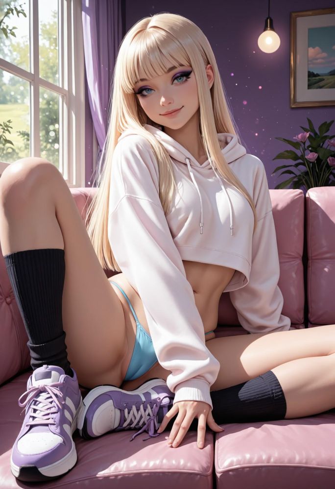 Purple girl - #8