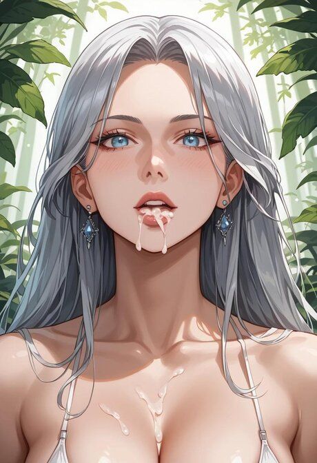 Pretty Hentai model rides a big dick while showing off her tits - #8