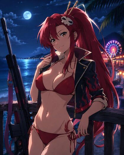 Beach fun with Yoko Littner - #26