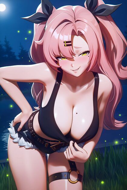 Nicole at the lake - #16