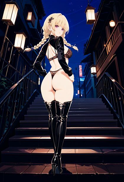 girls on the night street - #17