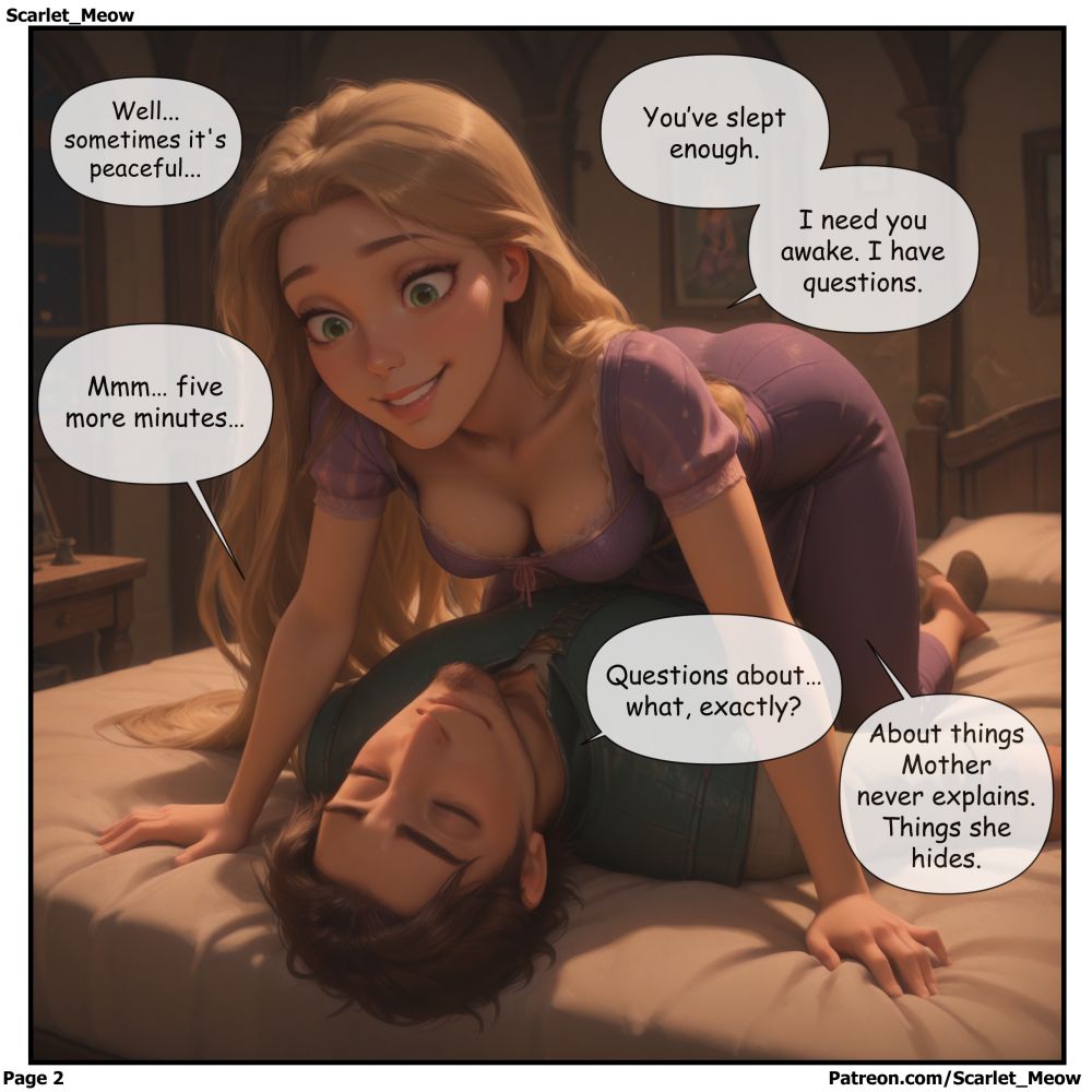 Rapunzel feels slutty in 'Mother's Away' 12 Pages of 29 - #8