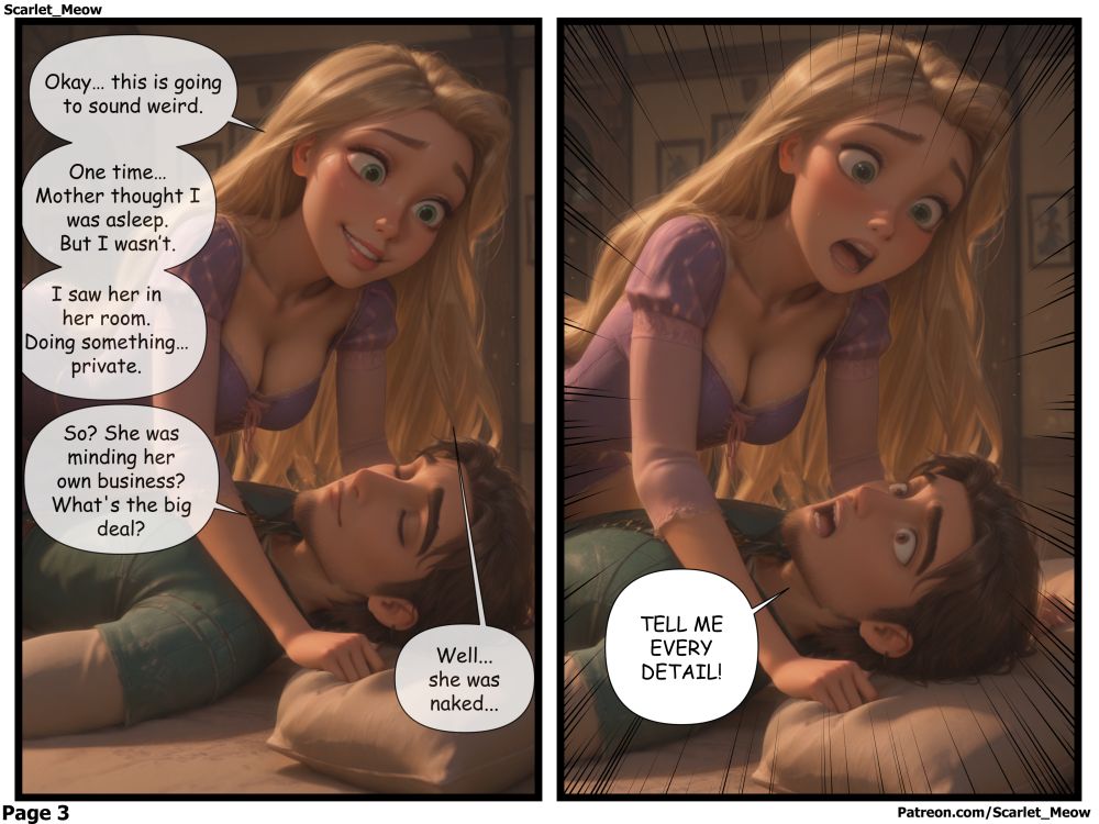 Rapunzel feels slutty in 'Mother's Away' 12 Pages of 29 - #9