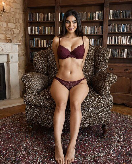 Pretty Indian girl with a great smile strips to her birthday suit - #7
