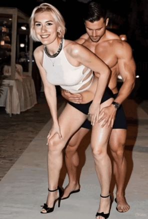 Turkish Blonde Girl Deepfake Gifs - #10