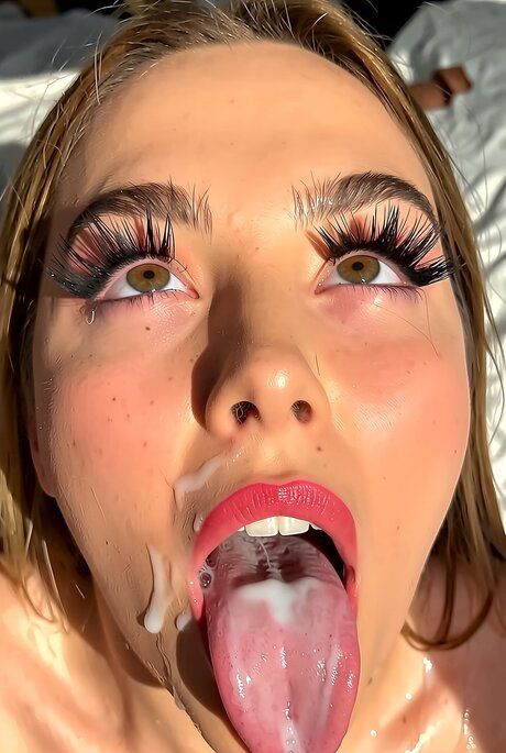 Sexy teen is covered in sperm after being masturbated by a bunch of guys - #1