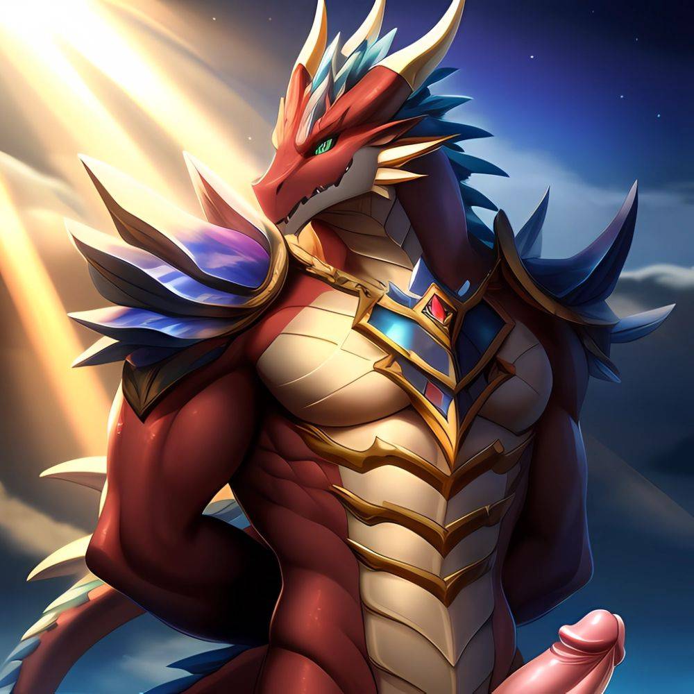 Furry Perfect Anatomy Anatomically Correct Bright Eyes Male Solo Focus Celestial Being Dragon Scales Crystal 0 6 Mineral Fauna 0, 3749964382 - AIHentai - #main