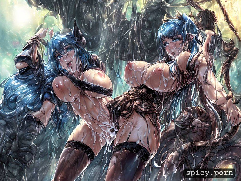 big plump wet lips, yandere, crying, glistening pussy, white female - #main