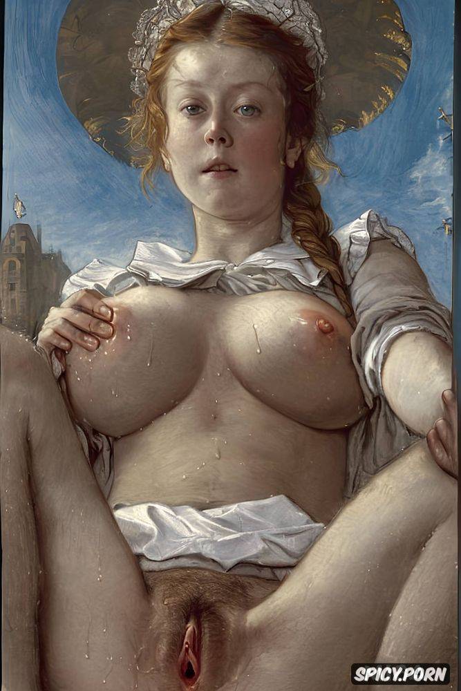 zoom in on wet hairy pissing pussies, near to original pippi longstockings pissing carelessly in the royal ancestral mansion - #main