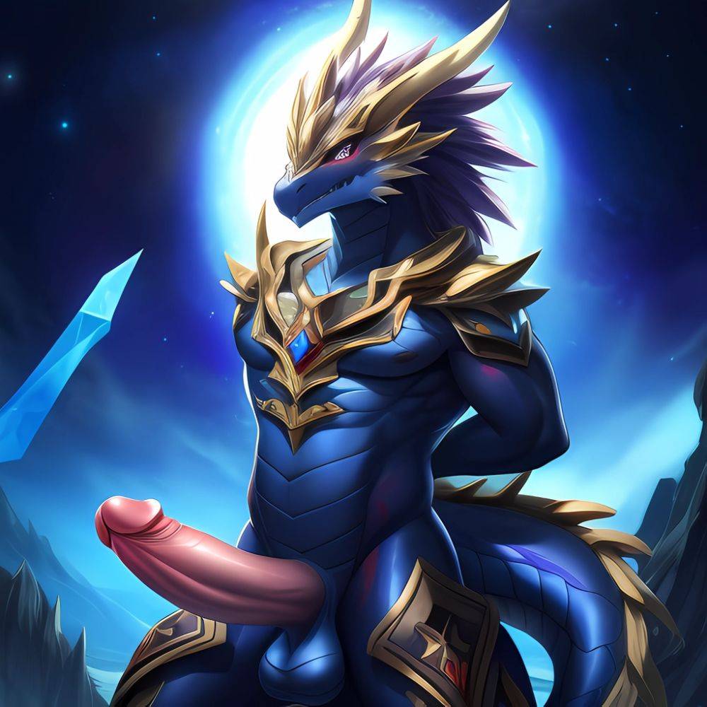 Furry Perfect Anatomy Anatomically Correct Bright Eyes Male Solo Focus Celestial Being Dragon Scales Crystal 0 6 Mineral Fauna 0, 1219035290 - AIHentai - #main