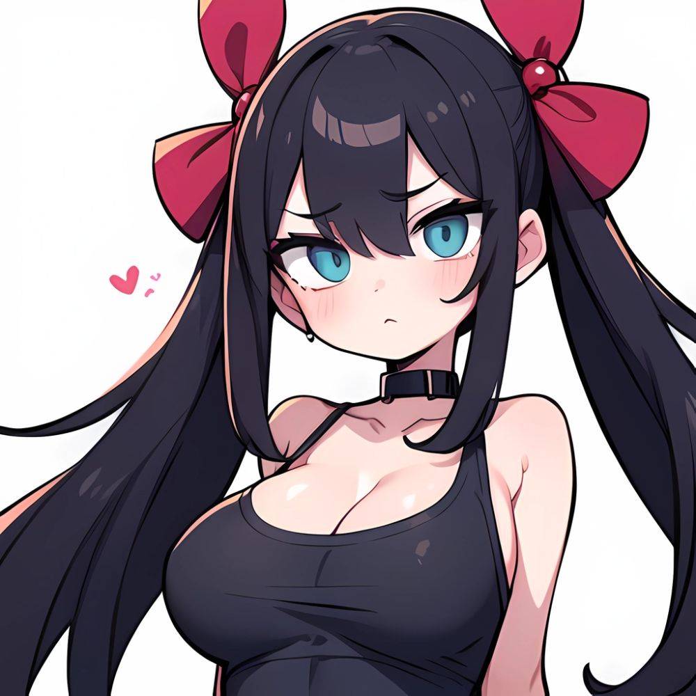 1girl Sexy Pokemon Trainer Looking At The Viewer Facing The Viewer Big Boobs Arms Behind Back Simple Background, 1105336827 - AIHentai - #main