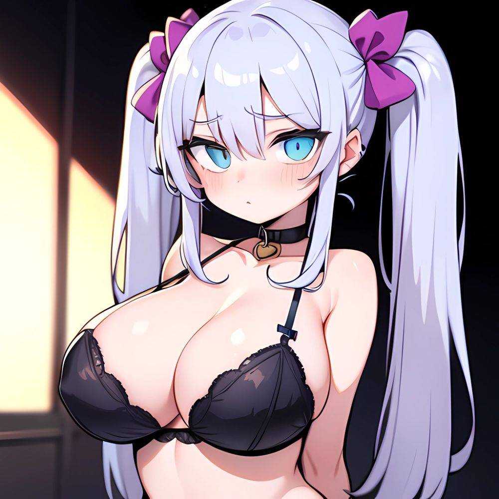 1girl Sexy Standing Huge Boobs Lingerie Arms Behind Back Facing The Viewer Looking At Viewer Blushing, 2654403458 - AIHentai - #main