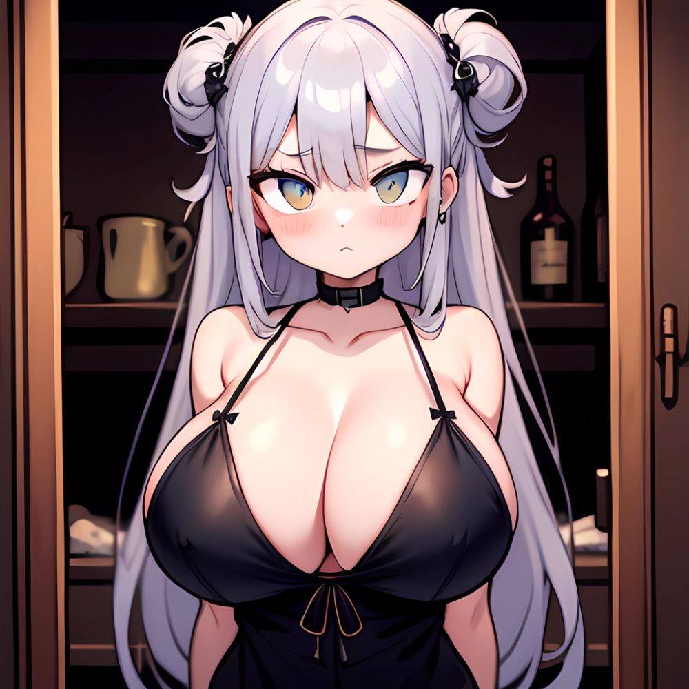 1girl Sexy Standing Huge Boobs Lingerie Arms Behind Back Facing The Viewer Looking At Viewer, 6633199 - AIHentai - #main