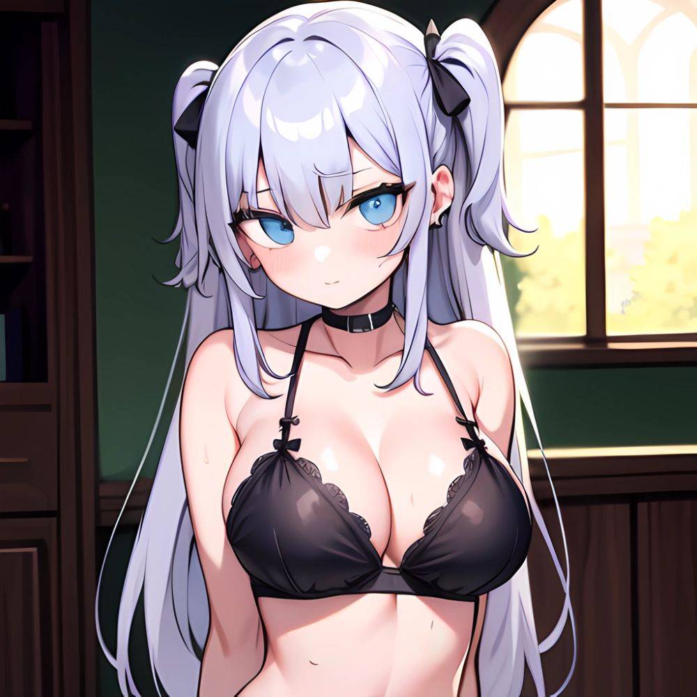 1girl Sexy Standing Huge Boobs Lingerie Arms Behind Back Facing The Viewer Looking At Viewer, 2687477203 - AIHentai - #main