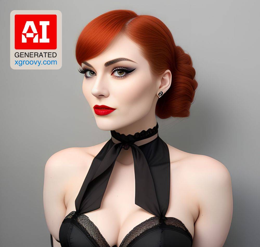 Come closer and feel the heat of my seductive gaze in this fiery chemise and corset. - #main