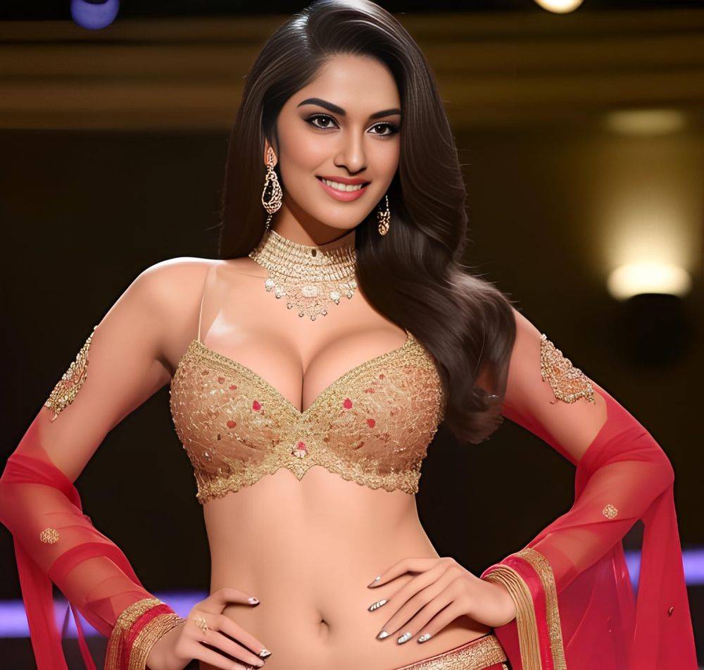 Miss Universe Model Indian with Perfect Skinny Traditional Boobs: Beautiful! - #main